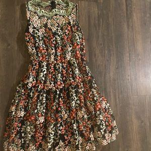 ANTHROPOLOGIE HD in Paris Embroided dress